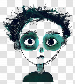 Child - Cartoon Style Emotional Character Illustration Transparent PNG