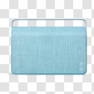 Vifa Helsinki Bluetooth Loudspeaker Wireless Speaker - Consumer Electronics - Blue Ice Transparent PNG