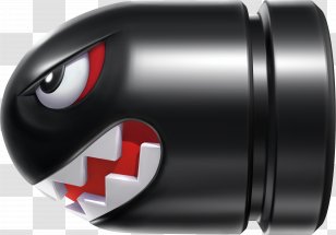 New Super Mario Bros. Wii World 2 - Banzai Bill - Bullets Transparent PNG