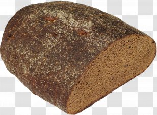 Whole Wheat Bread Loaf Clip Art - Brown - Image Transparent PNG
