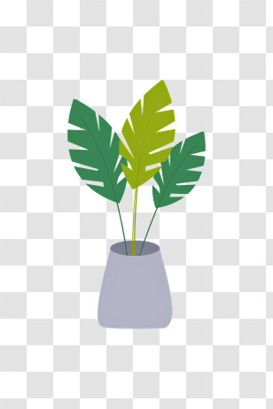 Eyeball - Green Potted Plant Transparent PNG