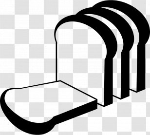 White Bread Toast Baguette Clip Art Transparent PNG