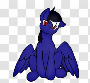 Horse Illustration Clip Art Cobalt Blue - Mammal Transparent PNG