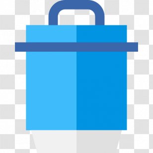 Rubbish Bins & Waste Paper Baskets Blue - Recycling Transparent PNG