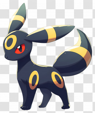 Pokemon Umbreon - Umbreon Pokemon Character Transparent PNG