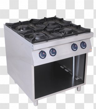 Gas Stove Cooking Ranges Hob - Foodservice Transparent PNG