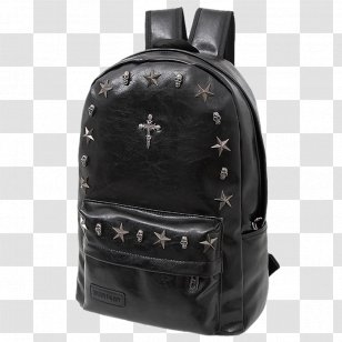 Backpack Handbag Tmall Satchel - Brand - Star Orange Black Transparent PNG