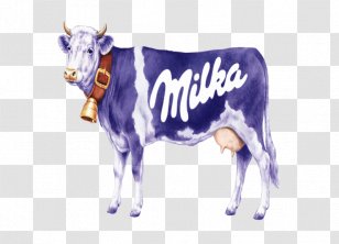 Dairy Cattle Milka Cow Taurine - Kraft Foods - Milk Transparent PNG