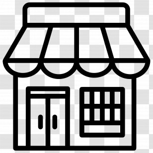 Retail - Small Cute Doodle House Transparent PNG