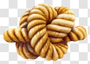 Nautical Rope Kno - Intricate Rope Knot Transparent PNG