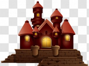 Clip Art - Free Content - Hand-drawn Cartoon Toy Castle Transparent PNG