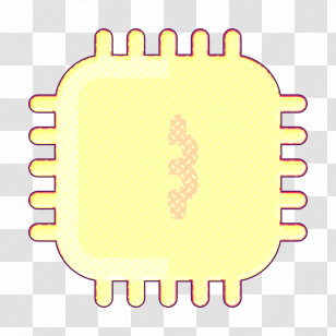 Bitcoin Icon Chip Icon Transparent PNG