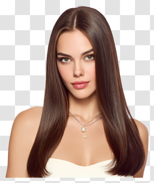 Ukrainian Woman - Brunette Woman Portrait Photo Transparent PNG