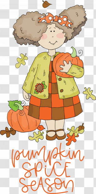 Autumn Pumpkin Spice Season Pumpkin Transparent PNG