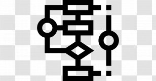 Algorithm Clip Art - Logo - Black And White Transparent PNG