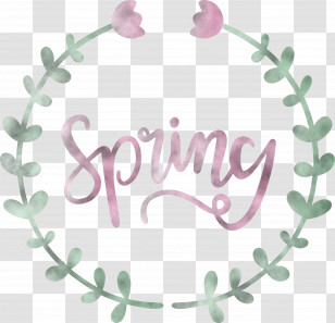 Spring Frame Flower Frame Floral Frame Transparent PNG