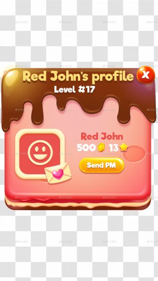 Sweet Match 3 Graphical User Interface Video Game Transparent PNG