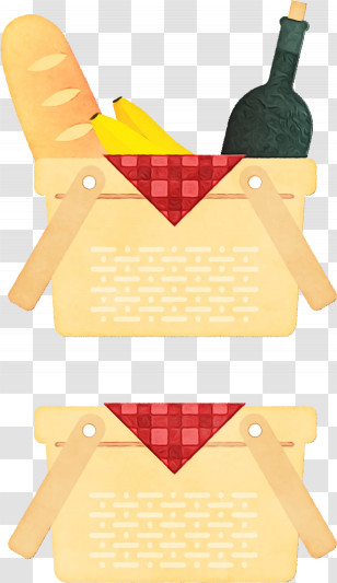 Angle Paper Pattern Yellow Line Transparent PNG