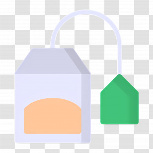 Tea Bag - Green Tea Bag Illustration Transparent PNG