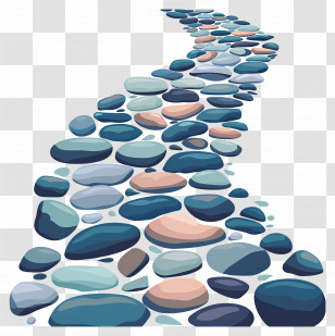 Stone Pathway - Rocky Stone Pathway For Outdoor Spaces Transparent PNG