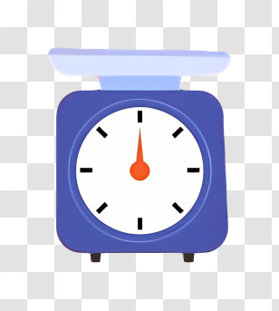 Coffee - Blue Kitchen Scale Transparent PNG