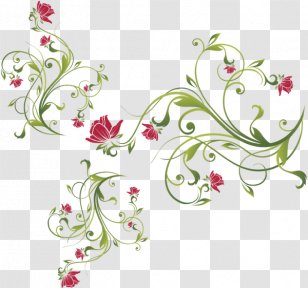 Floral Design Art Clip - Plant Stem Transparent PNG