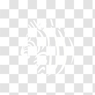 Zebra Logo - Minimalist Zebra Silhouette Illustration Transparent PNG