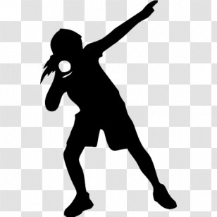 Silhouette Standing Transparent PNG