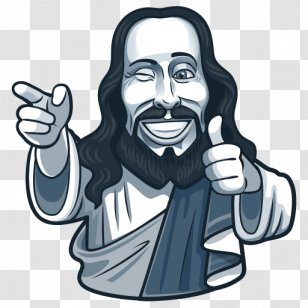 Jesus Sticker Ichthys Telegram Bot API - Prophet Transparent PNG
