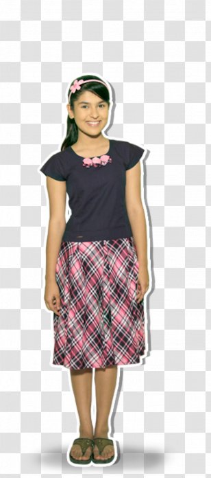 Tartan Kilt Full Plaid Skirt Dress - Frame - Chasma Transparent PNG
