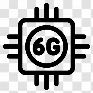6g - 6G Technology Network Icon Transparent PNG