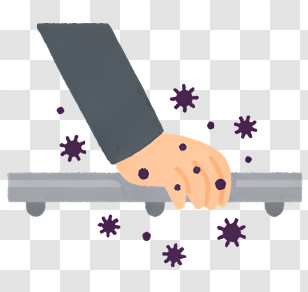 Icon - Dirty Hand Cartoon Illustration Transparent PNG