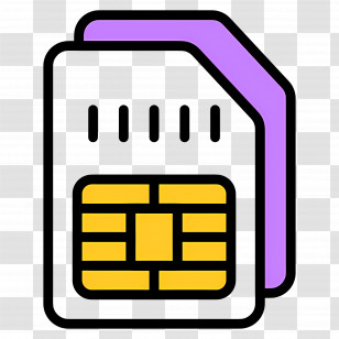 Phone Memory - SIM Card Icon Transparent PNG
