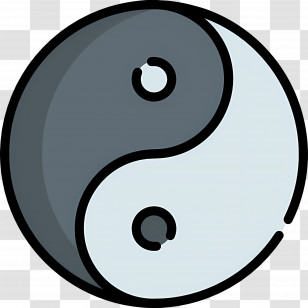 Yin Yang - Yin Yang Symbol Representing Balance Transparent PNG