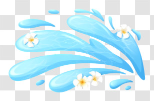 Icon - Refreshing Water Splash Transparent PNG