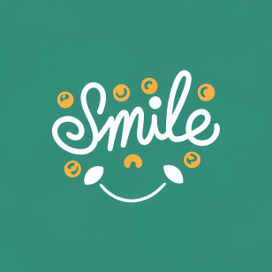 World Smile Day - Smile Typography With Emojis Transparent PNG