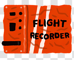 Icon - Illustration Of A Flight Recorder Transparent PNG