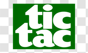 Tic Tac Logo - Tic Tac Brand Logo Transparent PNG