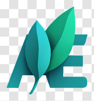 Ae Logo - AE Leaf Eco Logo Transparent PNG