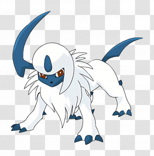 Absol - Fantasy Creature Illustration Transparent PNG