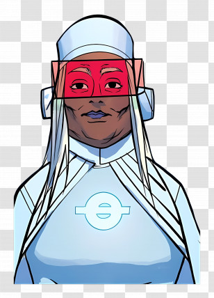 Naira Jain - Superhero In White Suit Transparent PNG