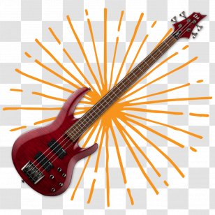 Bass Guitar Electric ESP LTD M Series Guitars Transparent PNG