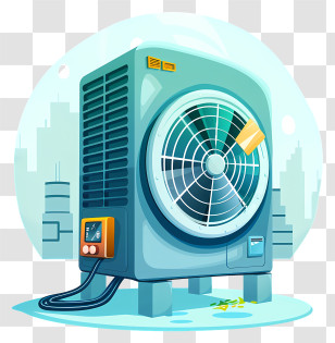 Heat Pump - Air Conditioner Transparent PNG