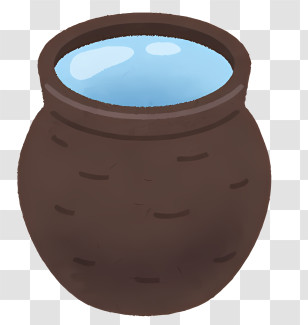 Icon - Traditional Water Pot Transparent PNG
