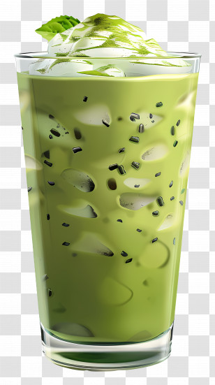 Iced Green Tea Beverage - Delicious Iced Green Tea Drink Transparent PNG