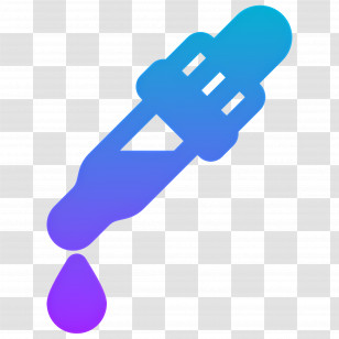 Eye Dropper Tool - Blue Color Dropper Tool Transparent PNG