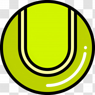 Tennis Ball - Green Tennis Ball Icon Transparent PNG