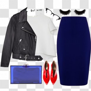Fashion Brand Leather - Blue - Women With Casual Transparent PNG