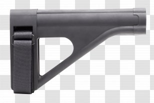 Firearm Pistol Trigger Weapon Stock - Recoil Buffer - Tactical Shooter Transparent PNG