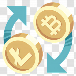 Cryptocurrency Exchange - Cryptocurrency Exchange Icon Transparent PNG